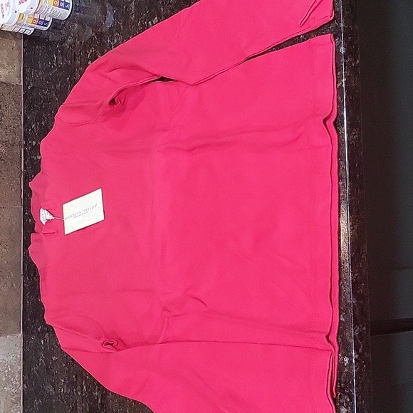 NWT Red Carolyn Taylor Mock Turtleneck size XS - Picture 2 of 7